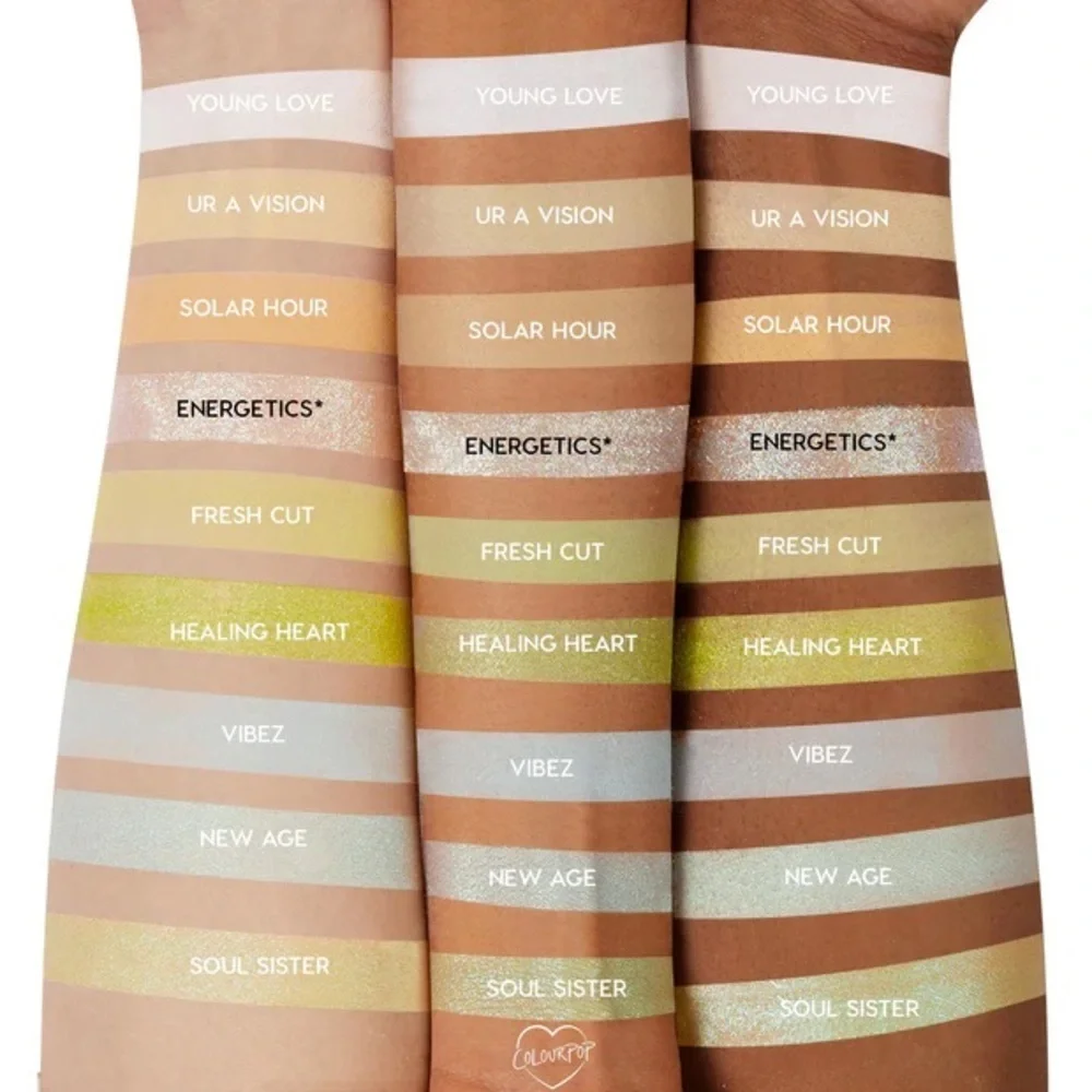 COLOURPOP Aura & Out Pressed Powder Palette 9 Shades of Eyeshadow NIB